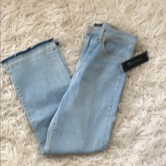 NEW • Veronica Beard • Jackie Cropped Jeans Sky - Picture 6 of 8